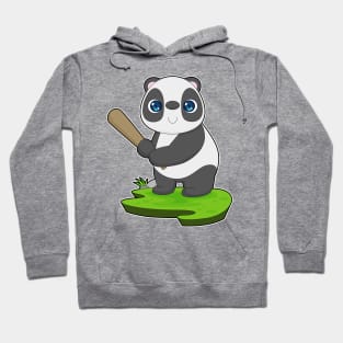 Panda Baseball Baseball bat Hoodie